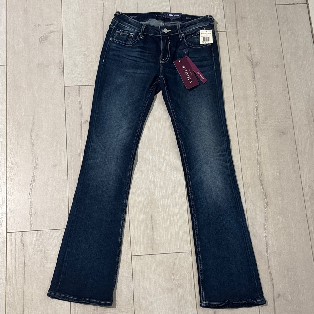 Vigoss Dark Blue Boot Cut Jeans